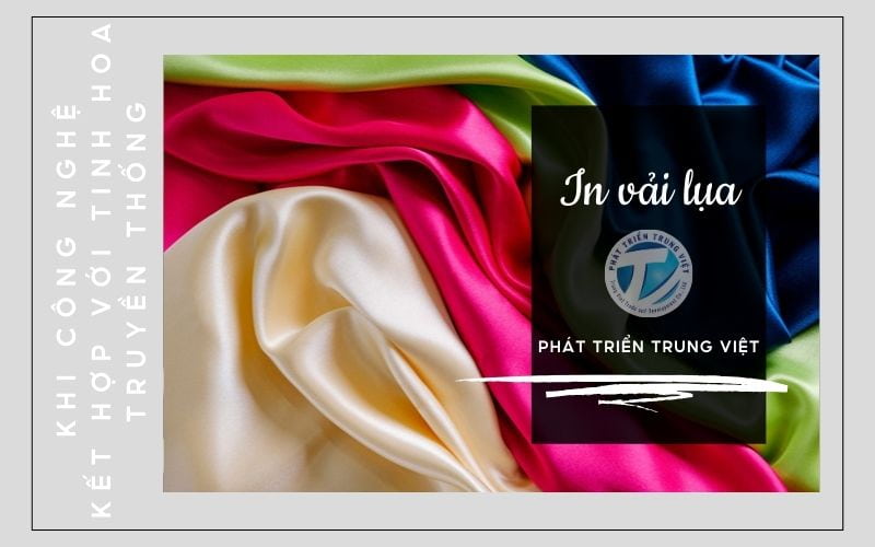 In vải lụa – Khi công nghệ kết hợp với tinh hoa truyền thống